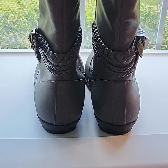 Ladies Tate Wide Calf Boot - Picture 5 of 13